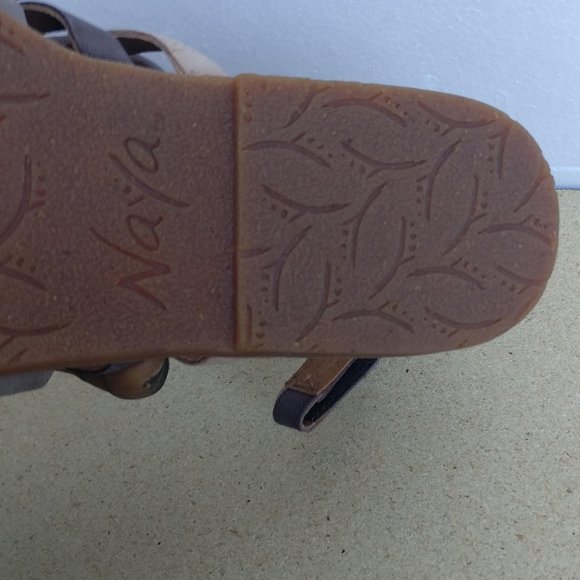 Gladiator sandal 100% LEATHER Villager Peasant boho padded soft comfort Sandal 7 - Picture 8 of 15